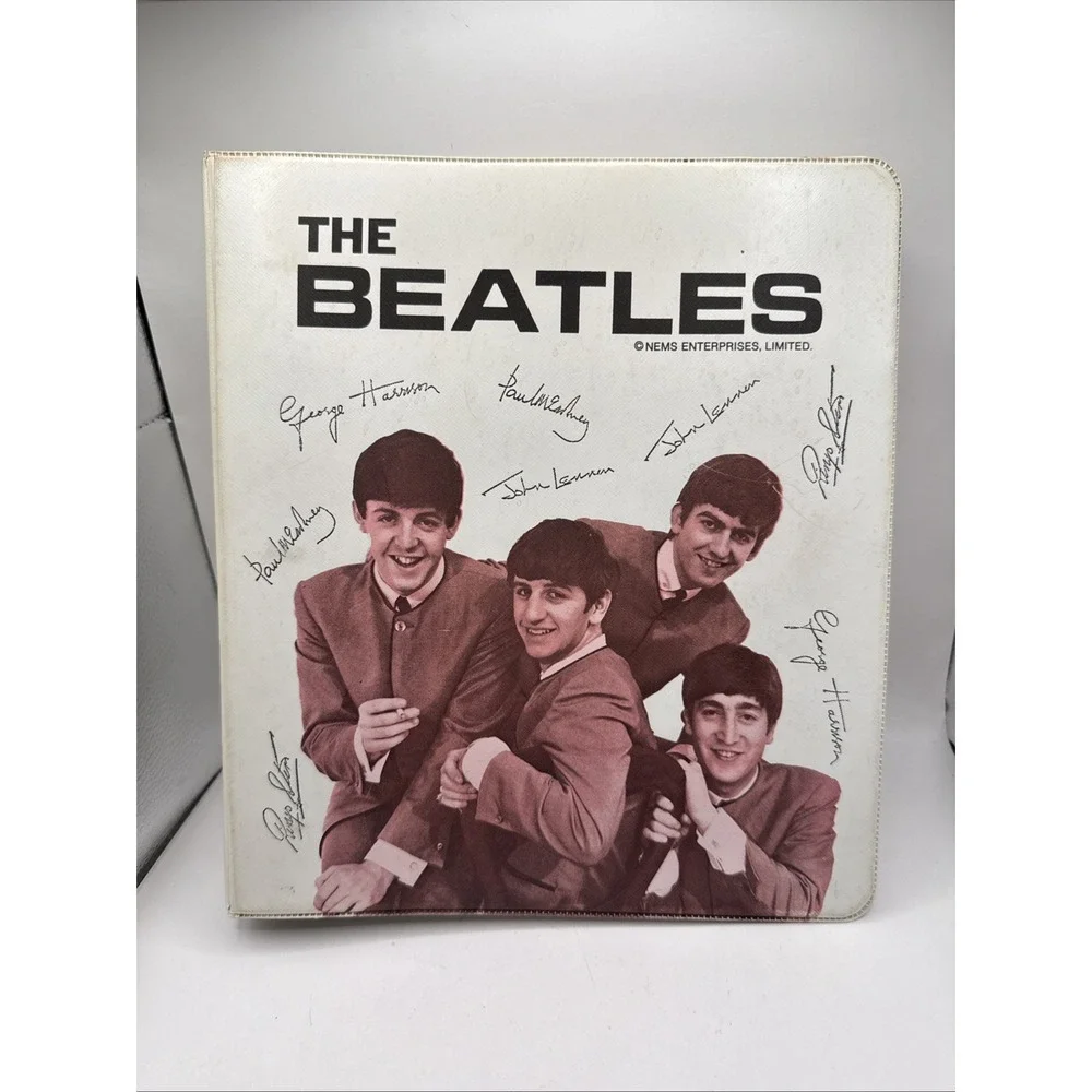 The Beatles Are Here! SPP 3 Ring Binder Cigarette Early 1964 Issue Ringbinder